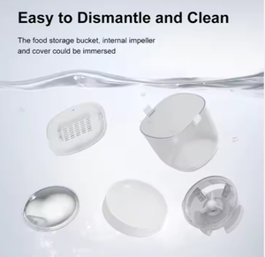 Distributeur <span class=keywords><strong>de</strong></span> nourriture pour animaux <span class=keywords><strong>de</strong></span> compagnie <span class=keywords><strong>de</strong></span> 4 L avec télécommande, distributeur automatique programmé pour chiots et <span class=keywords><strong>chatons</strong></span>, OEM ODM - Product Image 6