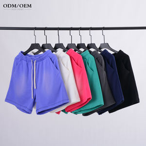 Shorts in cotone da <span class=keywords><strong>uomo</strong></span> con colorante solare Vintage da <span class=keywords><strong>uomo</strong></span> con stampa a sbuffo con stampa a sbuffo antiacido da <span class=keywords><strong>uomo</strong></span> - Product Image 1