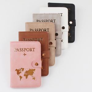 Funda de Pasaporte de Cuero PU de 7 Pulgadas, Resistente al Agua, con Diseño RFID, Logotipo Personalizado, Accesorio de Viaje de Moda, Gran Venta - Product Image 6
