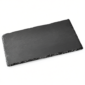 Plateau de service KESPER, lot de 5, plat rectangulaire en ardoise pour servir les aliments - Product Image 2