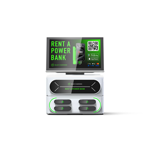 Station de charge partagée à 4 emplacements avec point de vente intégré pour le paiement par carte Station de charge pour téléphone portable <span class=keywords><strong>Location</strong></span> de banque d'alimentation - Product Image 6