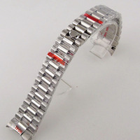 Bracelet de 20mm en acier inoxydable 316L/or/or Rose/noir, bracelets de montre à extrémité incurvée, boucle déployante, adapté à un boîtier de montre de 40mm