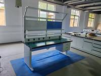 Banc de travail ESD personnalisé, table de travail électronique à une face pour laboratoire antistatique, réparation électronique, laboratoire de physique, salle blanche