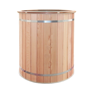 Bañera de <span class=keywords><strong>Hidromasaje</strong></span> Moderna para Exteriores HI-Q GROUP, Bañera de Cedro Rojo Canadiense para Baños de Hielo - Product Image 4