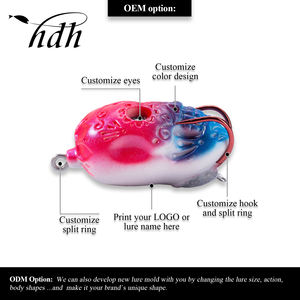 เหยื่อ<span class=keywords><strong>ตก</strong></span><span class=keywords><strong>ปลา</strong></span>พลาสติกรูปกบเหยื่อตก<span class=keywords><strong>ปลา</strong></span>แบบนิ่มทำจากพลาสติกมีตะขอคู่ - Product Image 4