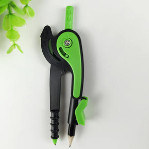 Boussole de dessin géométrique en plastique en gros d'usine avec rapporteur et règle costume mathématique pour les étudiants - Product Image 2