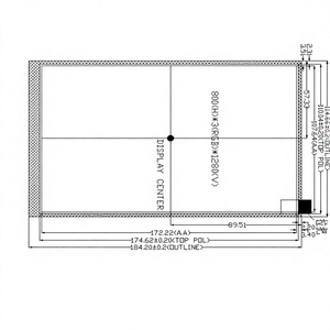 จอแสดงผล LCD ขนาด 8 นิ้ว 800x1280 LVDS เกรดอุตสาหกรรม ทนอุณหภูมิสูง สำหรับแผงควบคุมแบบฝังตัว พีซี HMI เครื่อง POS - Product Image 2