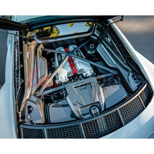 ฝาครอบเครื่องยนต์ทดแทนคาร์บอนไฟเบอร์แห้งสําหรับ Audi R8 Gen2 - Product Image 3
