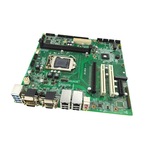 เมนบอร์ดอุตสาหกรรมขนาด M ATX รุ่นใหม่ ขายดี LGA1150 H81 DDR3 รองรับแรมคู่ 16GB 2*LAN รองรับ 4k 24Hz สำหรับมินิคอมพิวเตอร์เซิร์ฟเวอร์ - Product Image 3