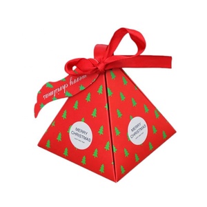 Không Có Cổ Phiếu Chỉ Tùy Chỉnh Nhà Máy Bán Hàng Trực Tiếp Tùy Chỉnh Giá Rẻ Vàng Ánh Kim Tự Tháp Đám Cưới Đảng Ủng hộ Hộp - Product Image 3