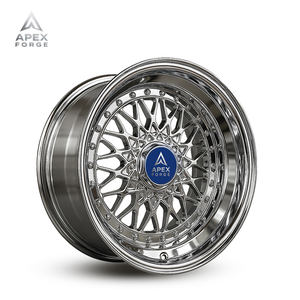 Hoge kwaliteit nieuwe 2-delige gesmede aluminium velgen met chroom, multi-spaaks, 18-26 inch, 4-6 gaten, 30mm/40mm, op maat gemaakt, lichtgewicht - Product Image 2