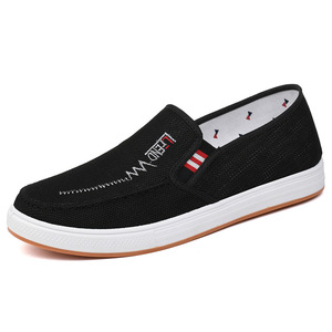 Mocassins Légers et Confortables <span class=keywords><strong>Homme</strong></span> en Toile Denim – <span class=keywords><strong>Chaussures</strong></span> <span class=keywords><strong>Bateau</strong></span> Décontractées à Enfiler pour Hommes - Product Image 4