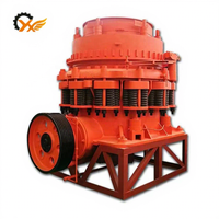 Trituradora de Cono de Resorte Serie PY de Alta Eficiencia para Mineral de Hierro y Manganeso, Marca Yuxiang, con Motor AC y Rodamientos Automáticos