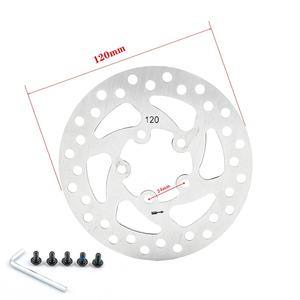 Freno de disco para patinete eléctrico, 3/<span class=keywords><strong>5</strong></span> orificios, 110mm, 120mm, juego de tornillos para <span class=keywords><strong>XIAOMI</strong></span> Mijia M365, <span class=keywords><strong>accesorios</strong></span>, pastillas de freno de disco - Product Image 4