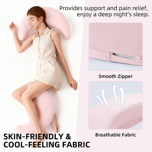 Cuscino Moderno per Dormire sul Fianco per Adulti, Ergonomico <span class=keywords><strong>in</strong></span> Memory Foam con Foro per il Braccio, Allevia il Dolore al Collo, Colore Personalizzabile, Sonno Profondo - Product Image 6