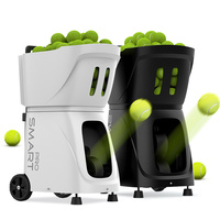 PUSUN PT-Smart Pro Machine de Balle de Tennis et Padel Professionnelle Intelligente avec Contrôle par Application pour l'Entraînement Portable