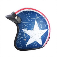 Casque de moto trois-quarts BLD Bailide en ABS pour moto électrique, demi-casque universel toutes saisons, vente en gros