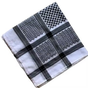 Venta al por mayor Comprar Khimar <span class=keywords><strong>Hijab</strong></span> bufanda Keffiyeh shemagh Para Hombre musulmán Dubai Pañuelo Keffiyeh árabe Hijiab Bufanda - Product Image 4