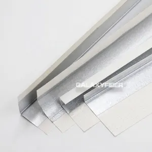 Dietrich-Metal-Framing-1-in-x-8-ft- BULLNOSE Papier beschichtete Metall-Eck perle