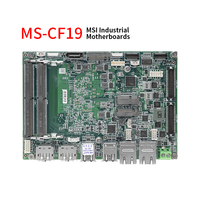 Nouvelle carte mère MS-CF19 Intel Ultra5/7 3,5 pouces SBC DDR5 RAM 96 Go Meteor Lake-U sans ventilateur, ultra basse consommation, haute performance