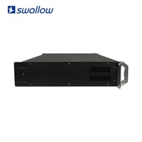 Amplificateur PA métallique 120W 250W 360W 500W avec 3 entrées micro pour système PA commercial avec priorité micro