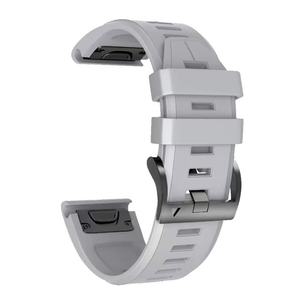 Bracelet de montre intelligente en silicone à libération rapide 22 mm 26 mm, compatible avec les accessoires de bracelet de montre <span class=keywords><strong>Garmin</strong></span> <span class=keywords><strong>Fenix</strong></span> 8 E 7 7X <span class=keywords><strong>6</strong></span> 6X Pro - Product Image 6