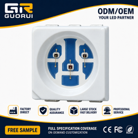 Diodes LED rouges GUORUI 660nm 5050 tricolores 660nm 850nm 465nm 415nm, diodes LED rouges, bleues et infrarouges pour l'éclairage médical, esthétique, etc.