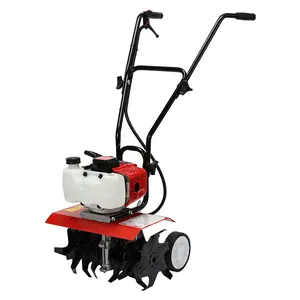 65cc 6Blade Small agriculture rotary cultivator machine garden tools walk behind tiller garden cultivator