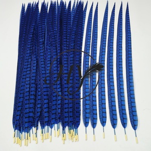 Plumes artificielles de faisan Amherst de 100 cm en gros pour sacs à dos de carnaval, samba et décorations de costumes de festival - Product Image 4