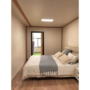 Maison de conteneur à double aile extensible à chaud Maison de conteneur écologique à installation facile pour hôtel à domicile - Product Image 6