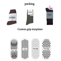 Chaussettes de sport personnalisées pour femmes en Spandex/Polyester/Coton, antidérapantes, pour Pilates, Yoga, Danse, séchage rapide, respirantes, de qualité