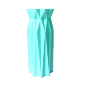 Vase en plastique de style origami Qi Xing, 7x17 cm, en forme de cloche, pour fleurs artificielles et plantes décoratives - Product Image 5