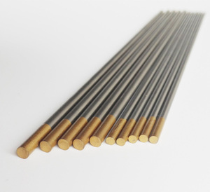 <span class=keywords><strong>Electrodo</strong></span> <span class=keywords><strong>de</strong></span> Tungsteno WL15 Tamaño 2.4/3.0mmX150/175mm para Soldadura <span class=keywords><strong>de</strong></span> Acero al Carbono, Color Dorado - Product Image 5