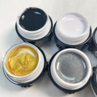 Peinture UV sans odeur pour ongles, gel de conception de motifs DIY, style français, gel araignée coloré, non toxique et longue durée