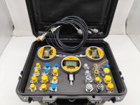 Hydraulic Pressure Gauge Universal Digital Pressure Gauge Measuring Instruments Testing Tool Test Kit