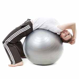 Exercice Yoga <span class=keywords><strong>swiss</strong></span> <span class=keywords><strong>Ball</strong></span> 65 cm Anti-Burst Fitness Gym <span class=keywords><strong>Grossesse</strong></span> Accouchement Yufeng - Product Image 3