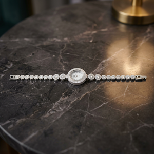 Elegante Reloj Inteligente de Cuarzo para Mujer, Resistente al Agua, Monitor de Actividad Física, Pulsómetro, Registrador de Actividad Diaria para Enfermeras - Product Image 2