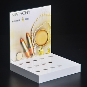 Espositore per Lucidalabbra Pubblicitario, Organizzatore per Cosmetici, Porta Rossetti in Acrilico - Product Image 2