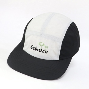 Gorra de 5 Paneles de Nailon con Bloques de Color a la Moda, de Secado Rápido, con Logotipo Personalizado, para <span class=keywords><strong>Hombre</strong></span> y Mujer, para Playa, Aire Libre, Campamento, Estilo Casual, Gorras de Surf - Product Image 5
