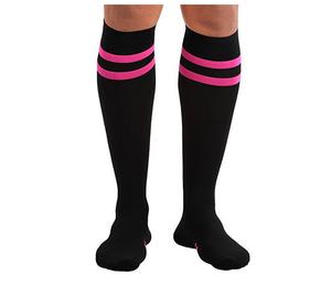 Calcetines de <span class=keywords><strong>compresión</strong></span> Edición Especial cáncer de mama cinta médica rodilla alta <span class=keywords><strong>media</strong></span> - Product Image 6
