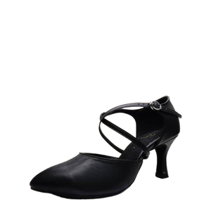<span class=keywords><strong>SASAN</strong></span> cuero genuino mujer Salón/zapatos de baile de Salsa suela de cuero genuino 7758 diseño de punta cerrada - Product Image 1