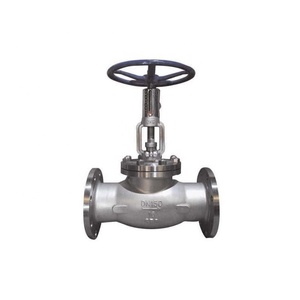Equilibrador de Flujo Manual con Volante Rojo, Acero Inoxidable 304/316, DN50, Brida PN16, para Sistemas de Agua HVAC - Product Image 4
