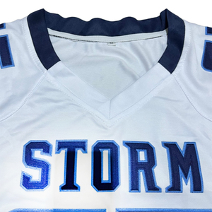 Camiseta de Fútbol Americano Personalizada con Mangas Elásticas, Nombre del Equipo, Número, Camiseta para Fanáticos, Transpirable, Sin Pedido Mínimo - Product Image 4