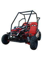 Kart tout-terrain familial personnalisé, deux places, à essence, 125cc, moteur à refroidissement par air, pour la montagne et la plage