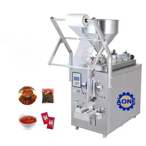 Hete Verkopende Roestvrijstalen 100-1000Ml Assortiment Honing Ketchup Pindakaas Melksap Verpakkingsmachine
