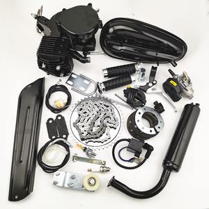 <span class=keywords><strong>Kit</strong></span> <span class=keywords><strong>moteur</strong></span> de vélo noir <span class=keywords><strong>80cc</strong></span> 2 temps Wuyi Hengying usine PK80 assemblage de vélo motorisé - Product Image 6