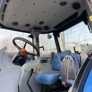 Precio barato agricultura usada fuerte New Holland T1104 110HP caballos de potencia en buenas condiciones de funcionamiento - Product Image 5