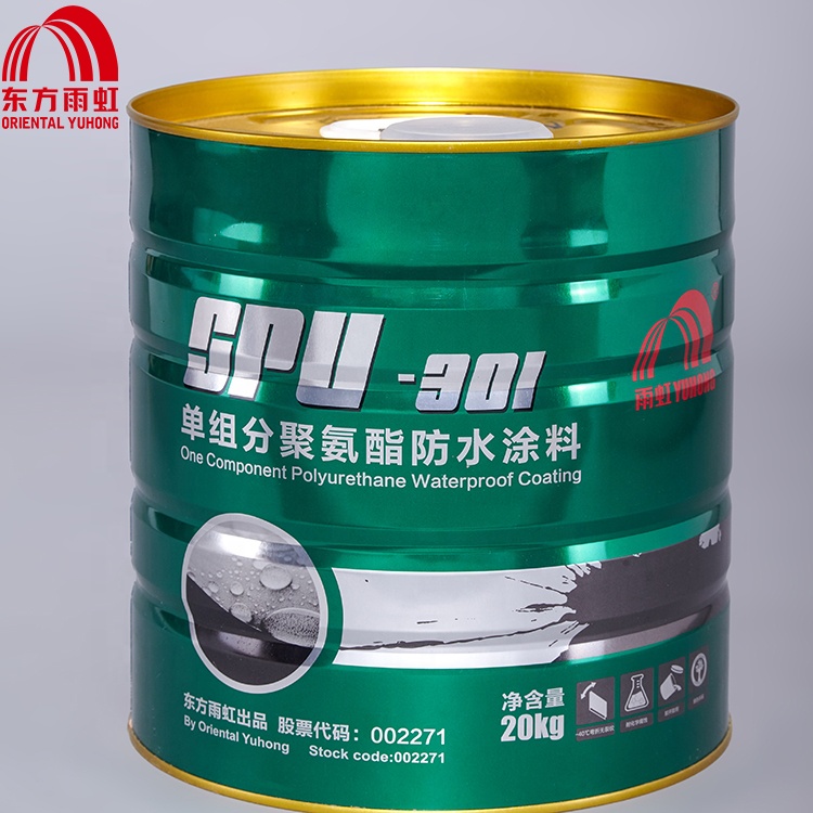 PU Polyurethane Waterproof Coating Without Bitumen And Tar