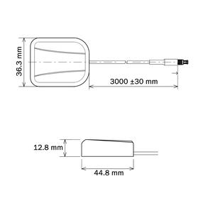Antena GPS/GNSS activa multifrecuencia de alta calidad, compatible con RoHS, modelo ARKNAV MCX - Product Image 4