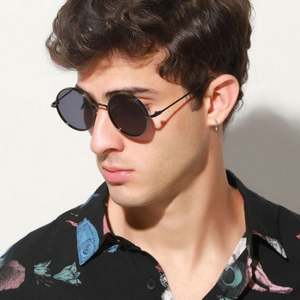 Gafas de Sol Redondas de Metal con Espejo, Estilo Retro Clásico Vintage para Hombre y Mujer, Gran Venta 2021 - Product Image 3